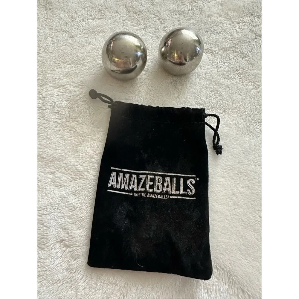 Amaze balls - metal ice cubes for your cocktails ￼